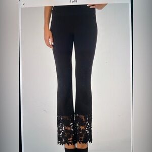 Joseph Ribkoff Black Flare Pants